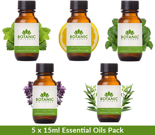 5 Bottle Essential Oil Starter Kit
